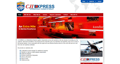 Desktop Screenshot of cjiexpress.com